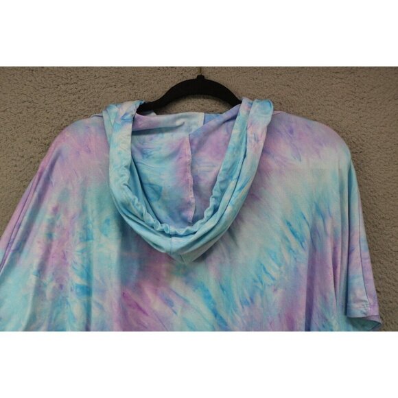 Heathmoor Women's Pajama Set-Hooded Top & Shorts-Size Large-Dolman Sleeves - Picture 7 of 12